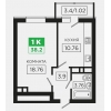 Продам 1-к. кв.  38. 2м2 в новом доме по ул.  Невкипелого(ГМР) .