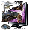 Ремонт ТЕЛЕВИЗОРОВ,  ПК,  Мониторов,  БЫТОВОЙ техники,  установка АНТЕНН